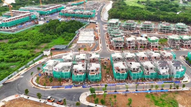 Tiến độ thi công xây dựng The Foresta Khang Điền tháng 7/2024