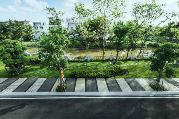 thiet ke nha pho Verosa Park