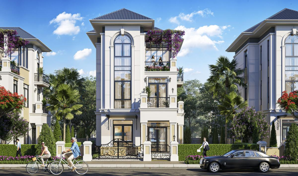 thiet ke nha pho biet thu Gladia khang dien