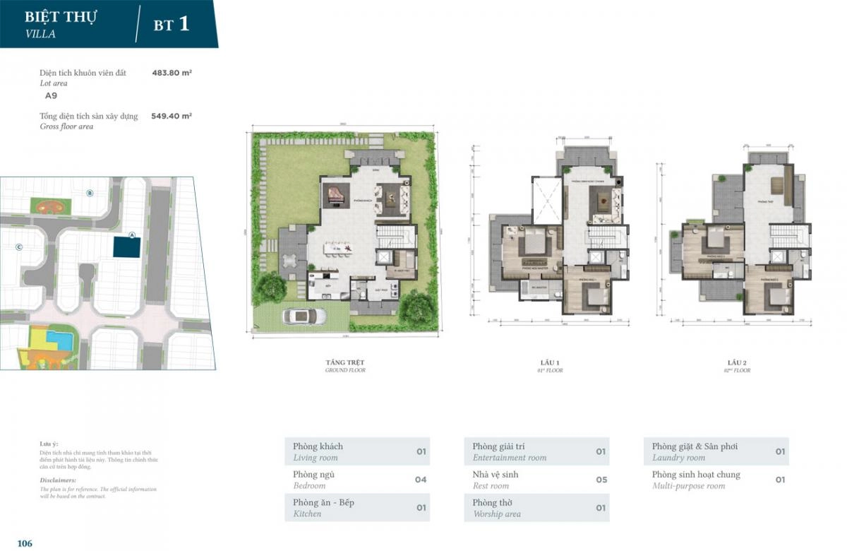 biet thu bt1 Verosa Park
