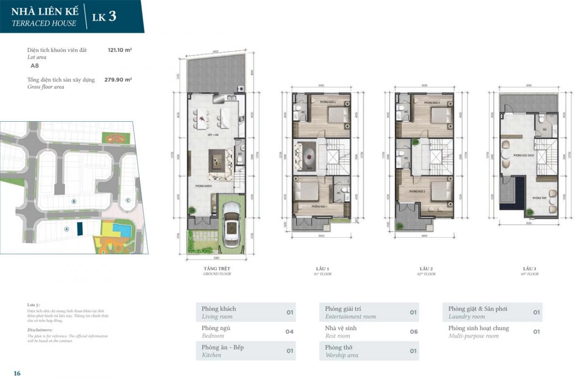 Nhà liền kề LK 3