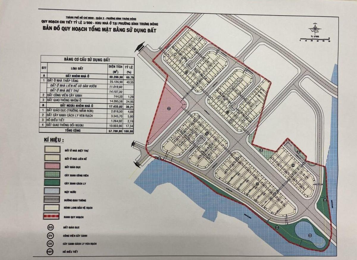 Mặt bằng dự án The Privia An Dương Vương