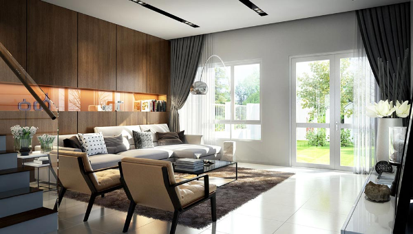 thiet ke nha pho biet thu Melosa Garden