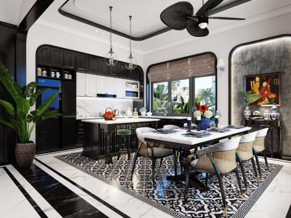 thiet ke nha pho The Classia