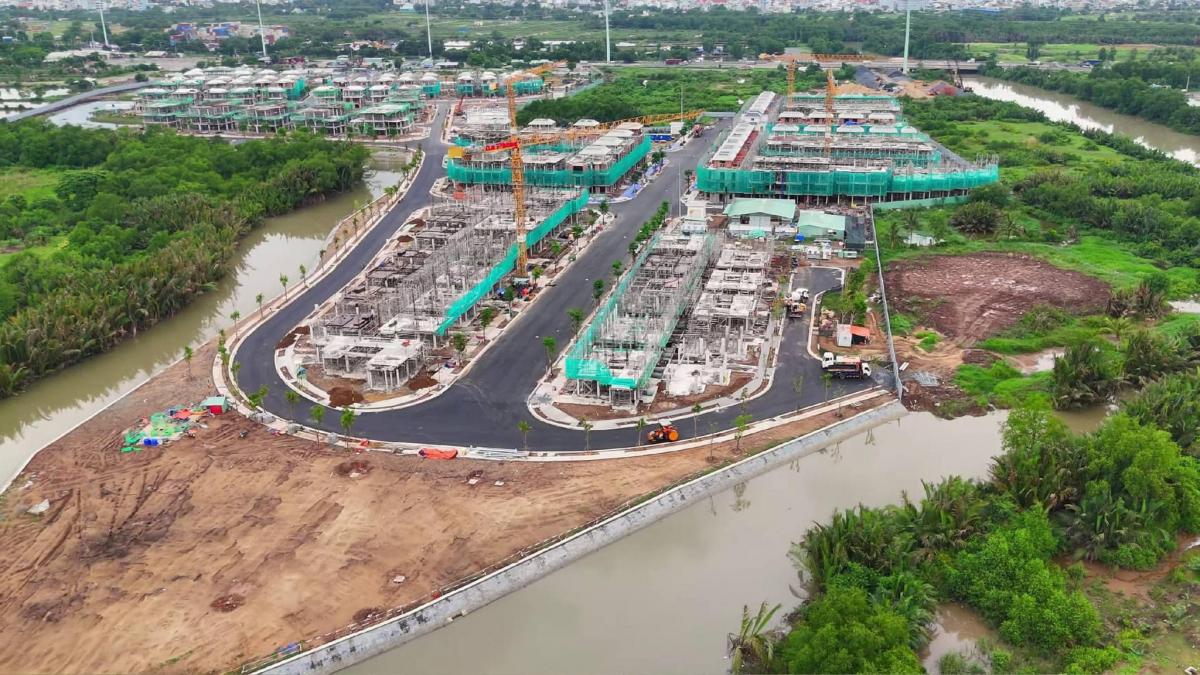 Tiến độ thi công xây dựng The Foresta Khang Điền tháng 7/2024 Tiến độ thi công xây dựng The Foresta Khang Điền tháng 7/2024