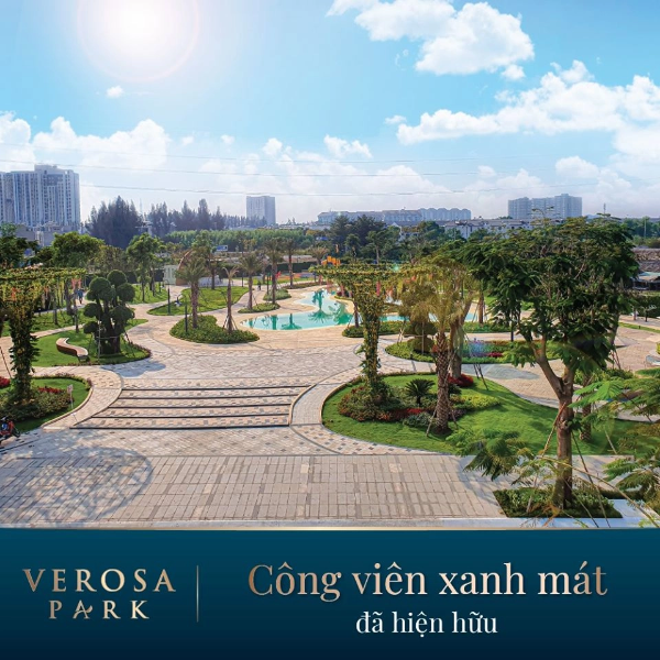 thiet ke nha pho Verosa Park
