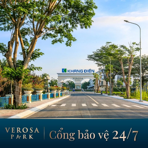 thiet ke nha pho Verosa Park