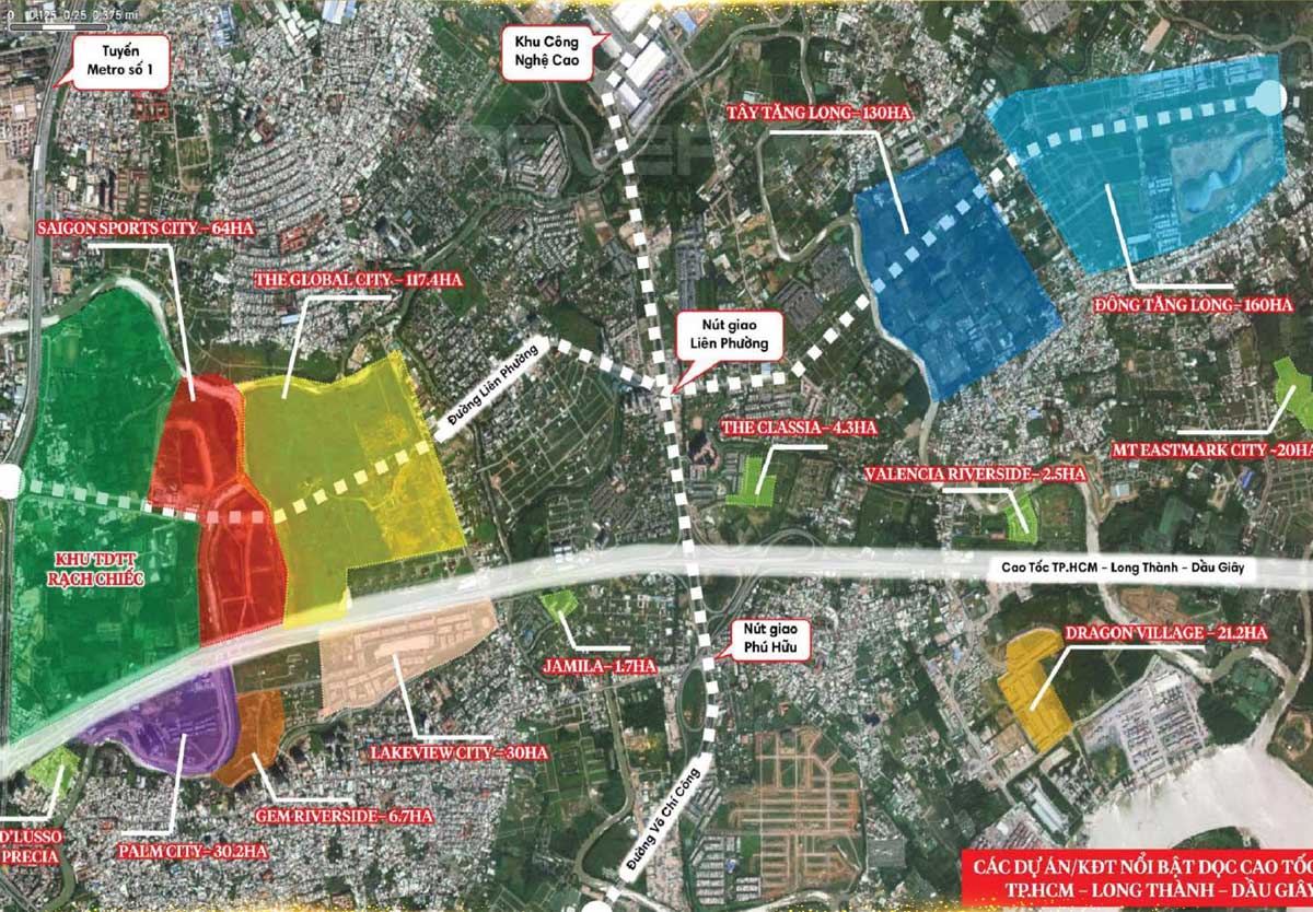 Vị Trí The Classia Khang Điền